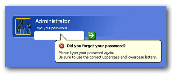 Windows xp professional password hack