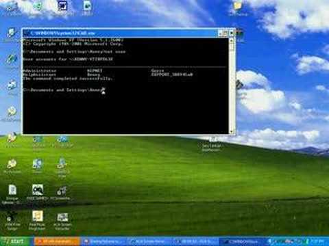 Windows xp embedded password hack